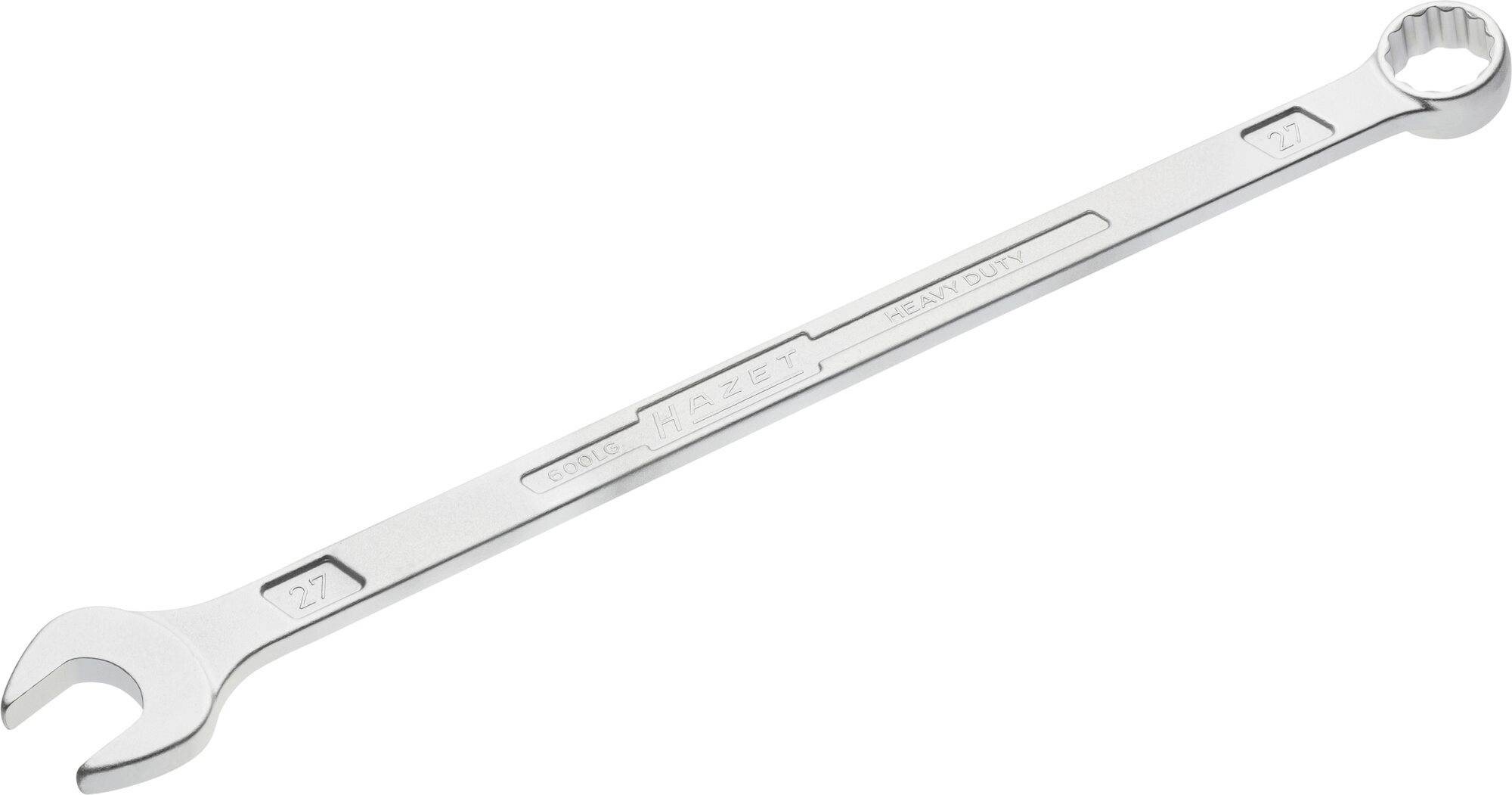 Комбінований ключ Hazet 600LG-27 600LG-27 Розмір ключа (метрична система) (лише для назви) 27 мм