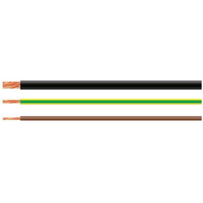 Przewód linka Helukabel 20020101sw, H07V-K, 1 x 2.50 mm², czarny, Produkty w metrach bieżących