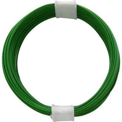 Zielona plastikowa owijka przedstawiająca okrągły, druciany przedmiot.