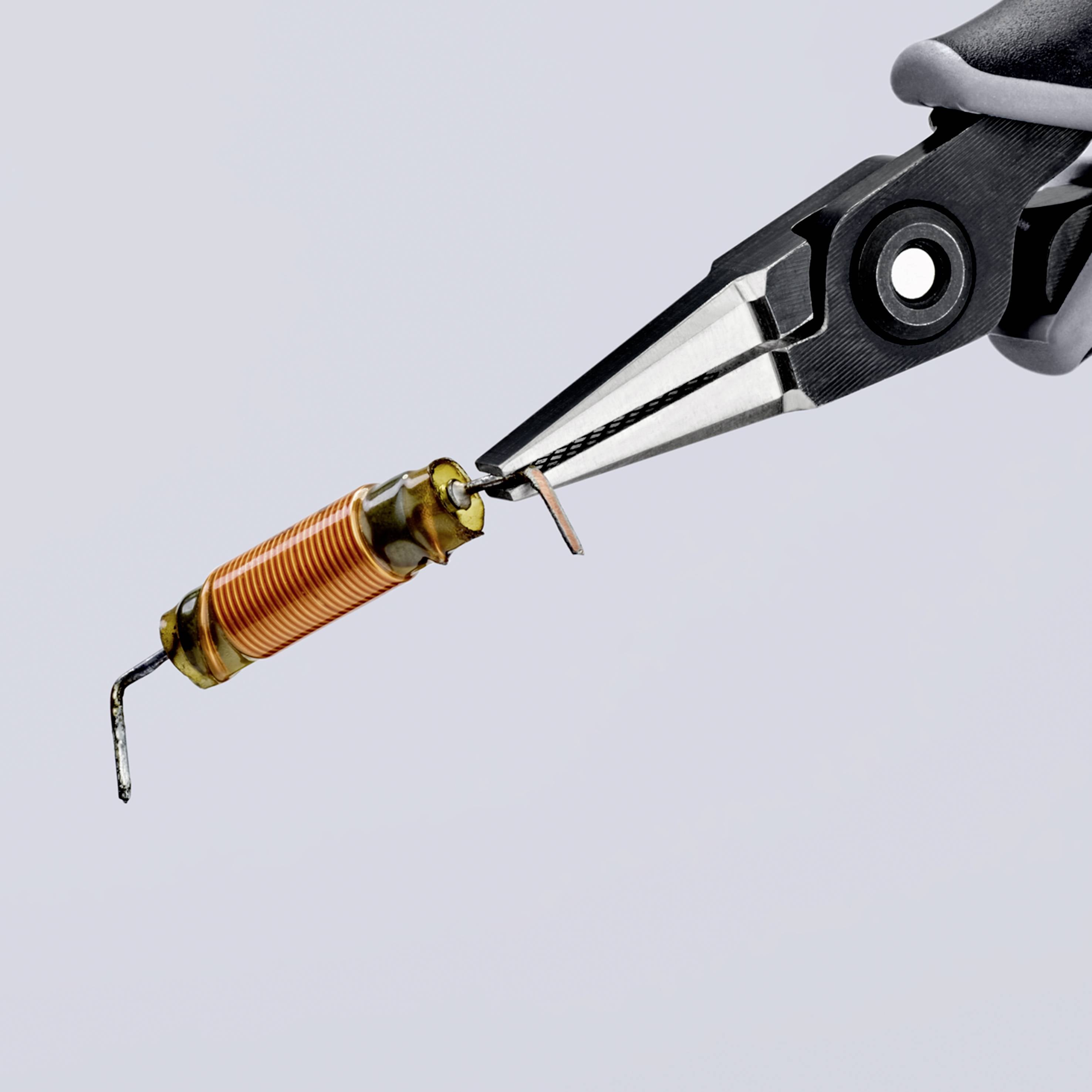 Плоскогубці Knipex 34 42 130 ESD ESD, хром-ванадієва сталь, 130 мм