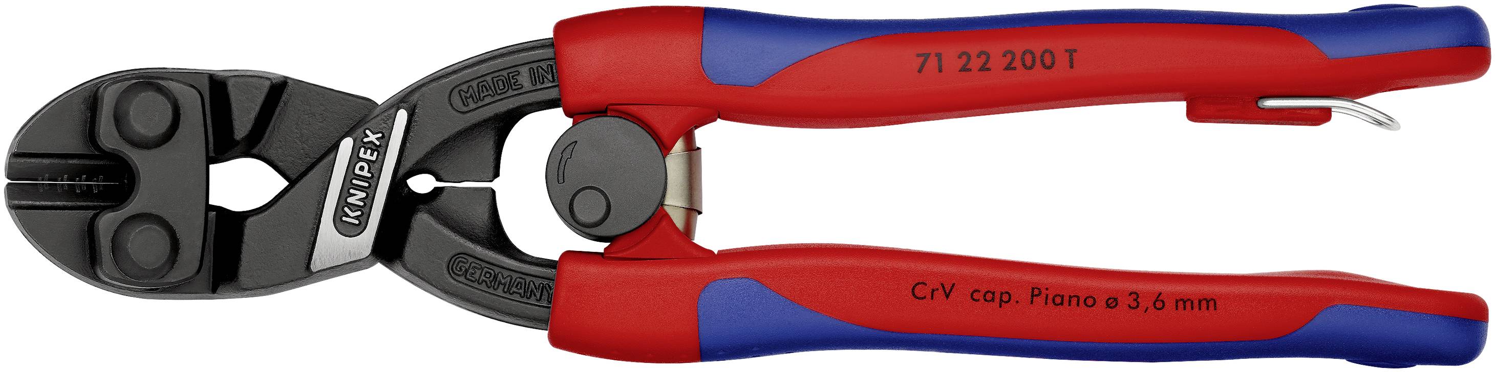 Кусачки для дроту Knipex CoBolt 71 22 200 T 200 мм