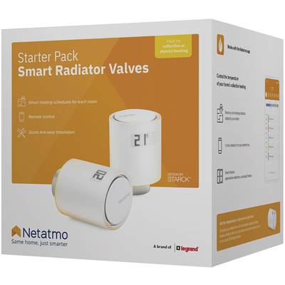 Głowica termostatyczna, bezprzewodowa, zestaw Netatmo NVP01-DE