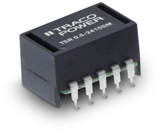 Перетворювач постійного струму/постійного струму TracoPower TSR 0.5-2425SM, для поверхневого монтажу 24 В/DC 12 В/DC 500 мА Кількі