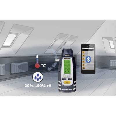 Higrometr do materiałów budowlanych Laserliner MultiWet-Master Inspection Set nieinwazyjny-5