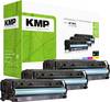 KMP Toner Zamiennik HP 305A, CE411A, CE412A, CE413A zamiennik Combi-Pack Cyjan, Magenta, Żółty 3400 strony H-T196CMY 1233,0030