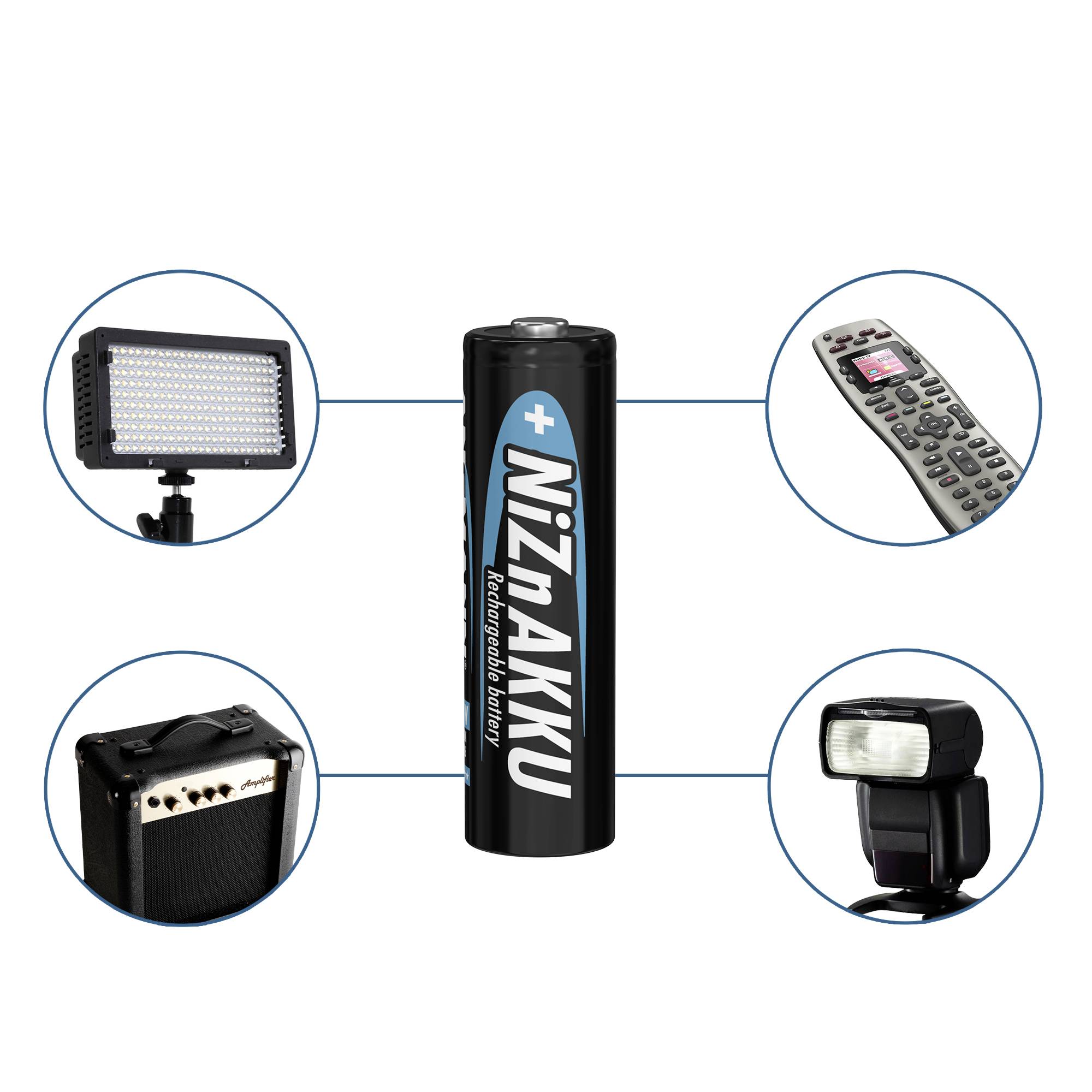 AA/R06 Акумулятор Ansmann NiZn AA 1322-0005, NiZn, 1600 mAh, 1.6 V, 4 шт.