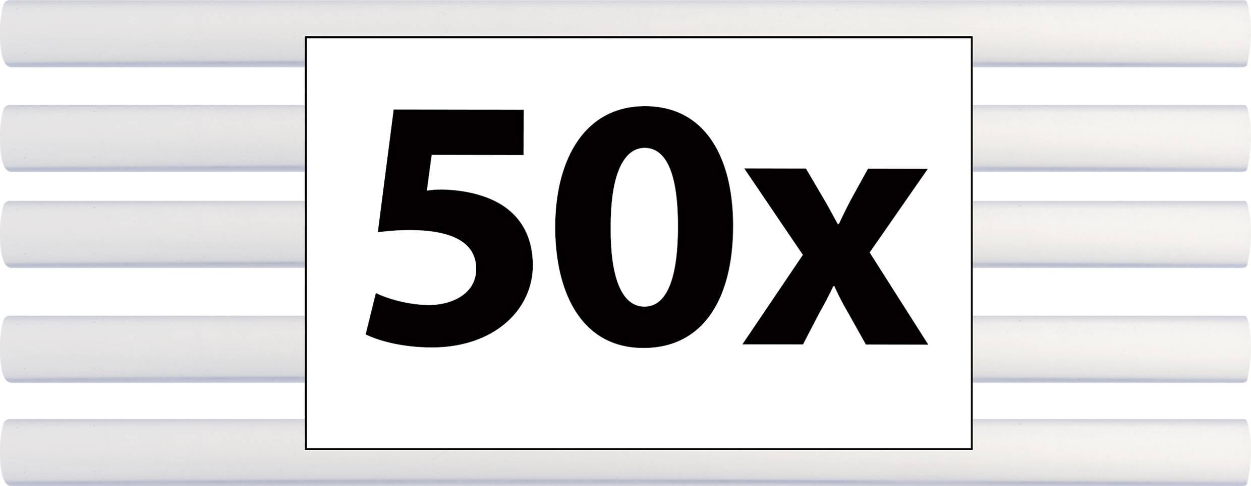 Клейовий пістолет TOOLCRAFT TC-11200X50T, картриджі Ø 11 мм x (Д) 200 мм; прозорі 1000 г; 50 шт.