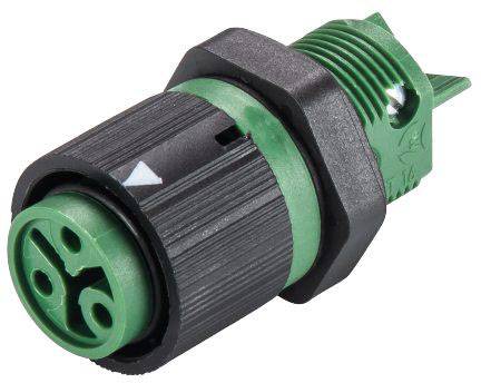 Wieland Electric 46.031.5055.7 Круглий роз'єм, вбудований, типу 