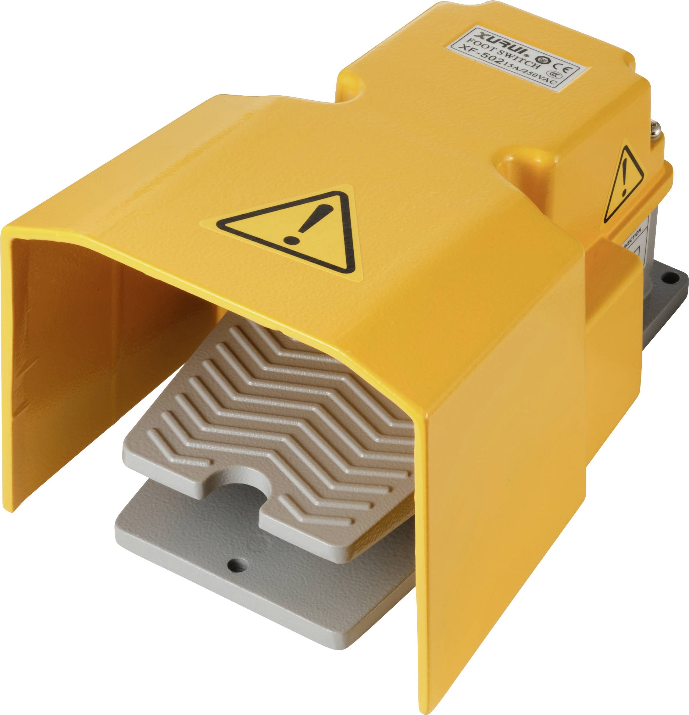 TRU COMPONENTS 1426626 XF-502 Ножной переключатель, 1 педаль, 1 шт.