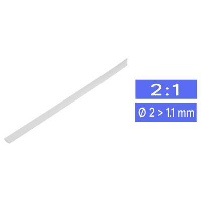 TRU COMPONENTS 1572506 Rurka termokurczliwa bez kleju, 2:1, od 2.50 mm do 0.75 mm, 1 m-0