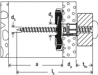 Fischer 539025 DUOTEC Kotwa przechylna 47 mm 10 mm 25 szt.-4