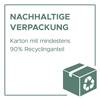 OPAKOWANIE EKOLOGICZNE: Karton zawierający co najmniej 90% materiału z recyklingu