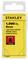 Żółte opakowanie z napisem 'STANLEY'. Zawiera 1.000 lekkich zszywek, 8 mm, typ A.