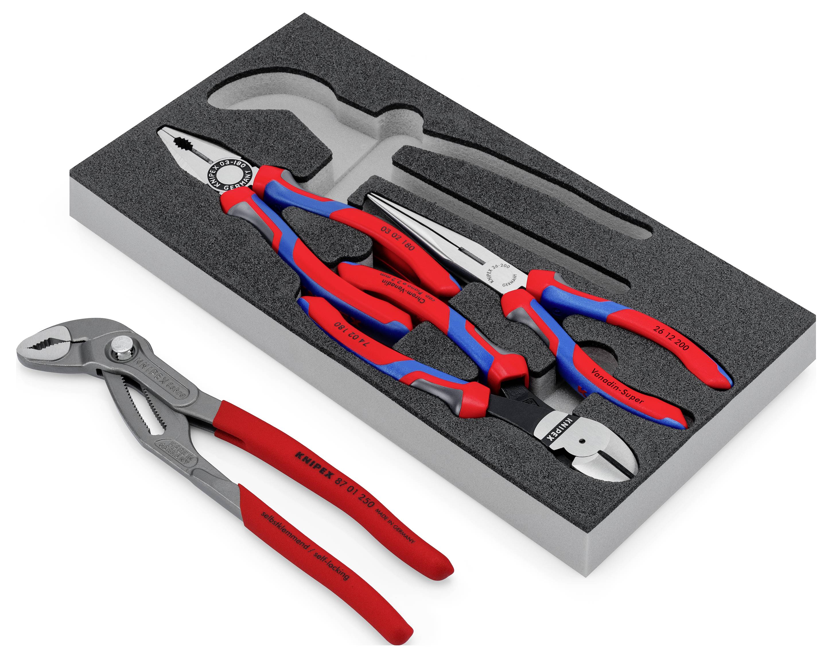 Набір плоскогубців Knipex neu 00 20 01 V15