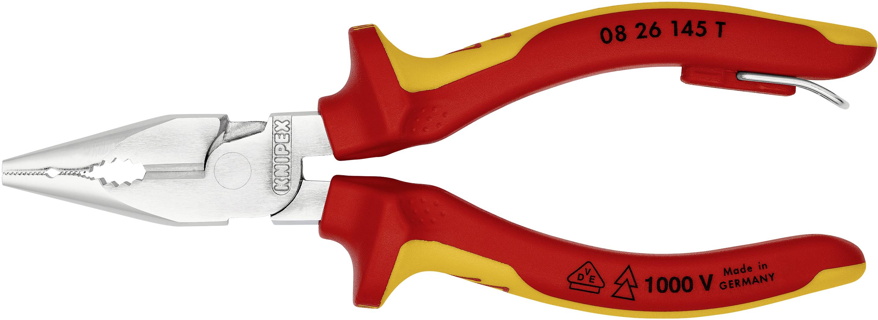 Knipex 08 26 145 T 08 26 145 T, 145 мм, для електроніки та механіки