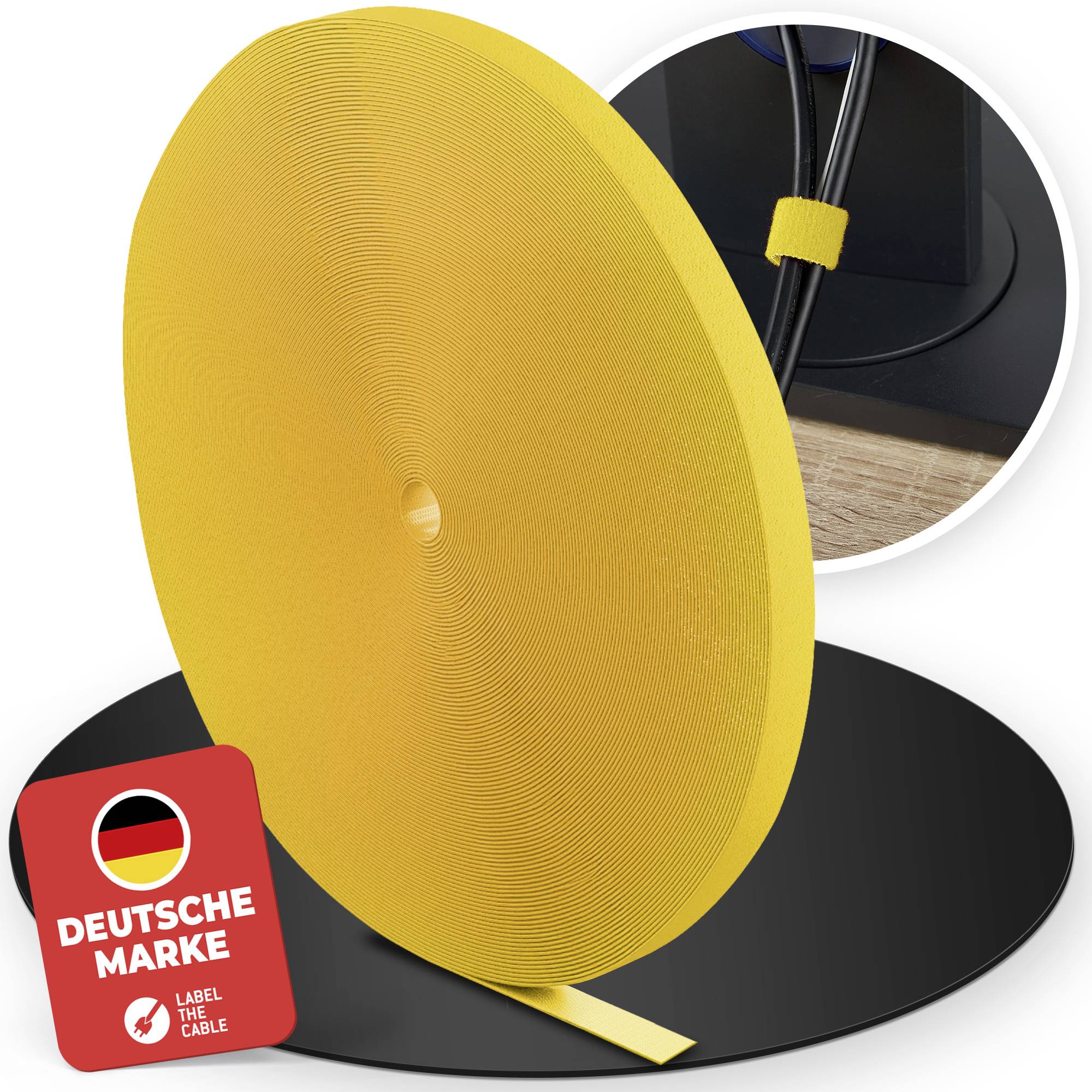 Маркировка кабеля LTC ROLL STRAP PRO 1240, лента на липучке, 25 м