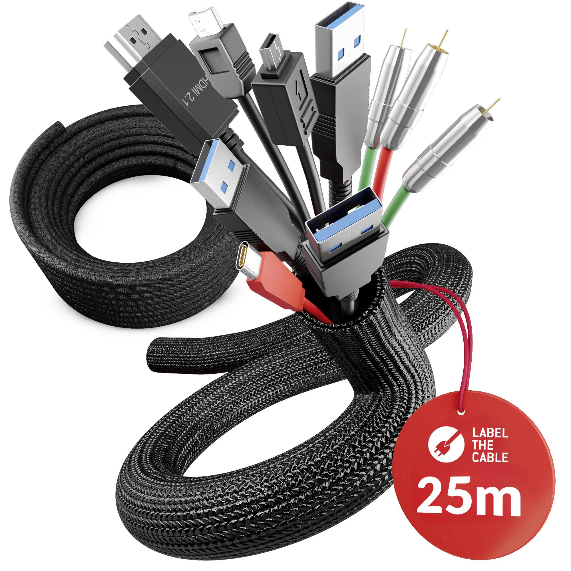 Маркировка кабеля LTC CABLE TUBE PRO 5110 25 м кабельный шланг