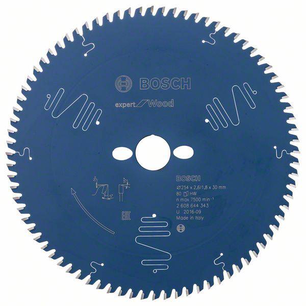 Tarcza tnąca Bosch Accessories Expert for Wood 254 x 30 x 1.8 mm 1 szt.