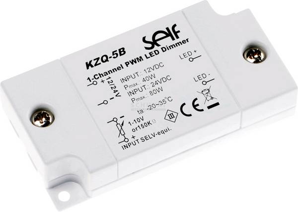 Self Electronics KZQ-5B Sterownik LED Stałonapięciowy 80 W 0 - 3.33 A 12 - 24 V/DC 1 szt.