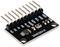 Element elektroniczny z wieloma pinami służący do podłączania do innych urządzeń. Posiada oznaczenia takie jak 'VDD', 'GND', 'SCL'.