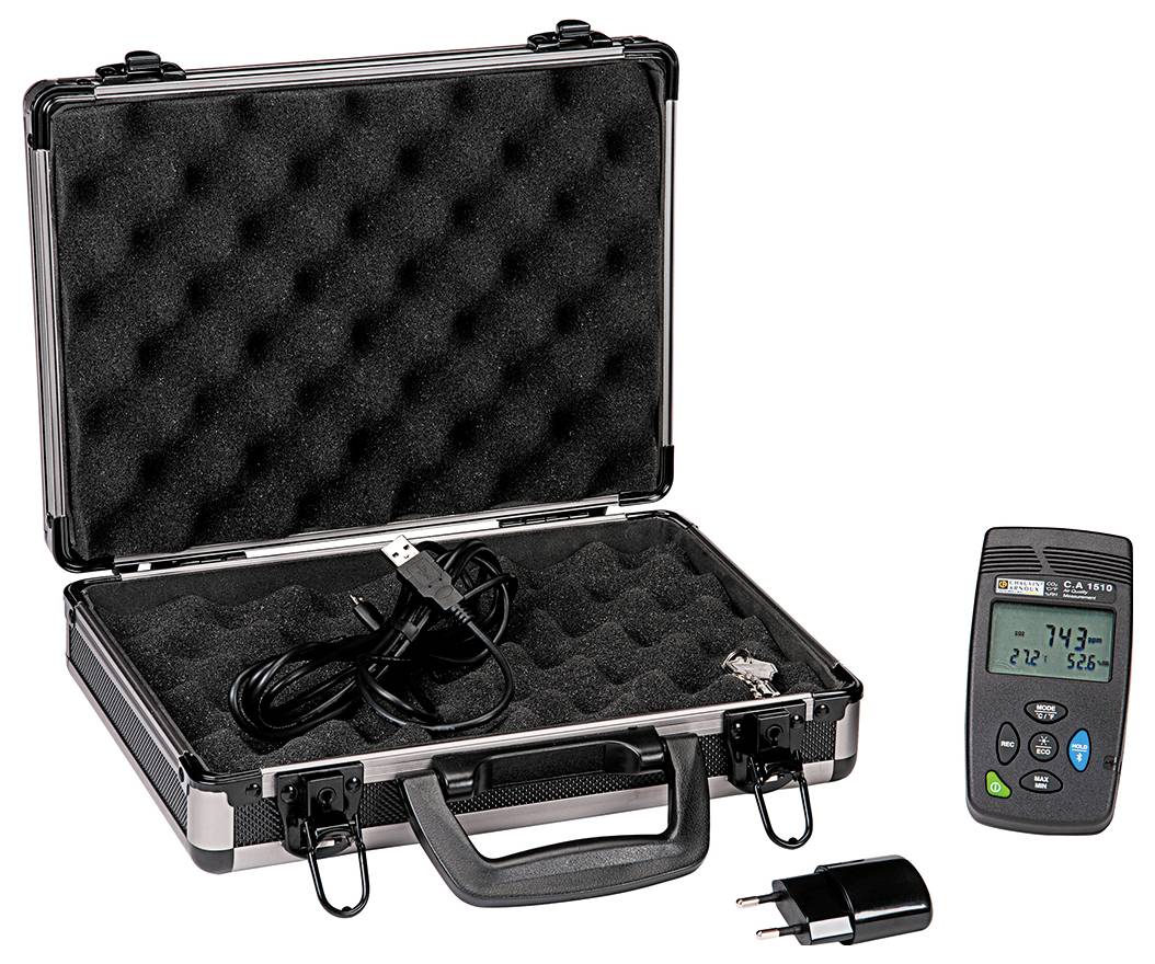 Вимірювач вуглекислого газу Chauvin Arnoux C.A 1510 чорний 0 - 5000 ppm