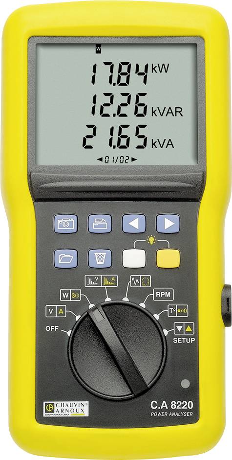 Аналізатор мережі Chauvin Arnoux C.A 8220 P01160620 з функцією запису