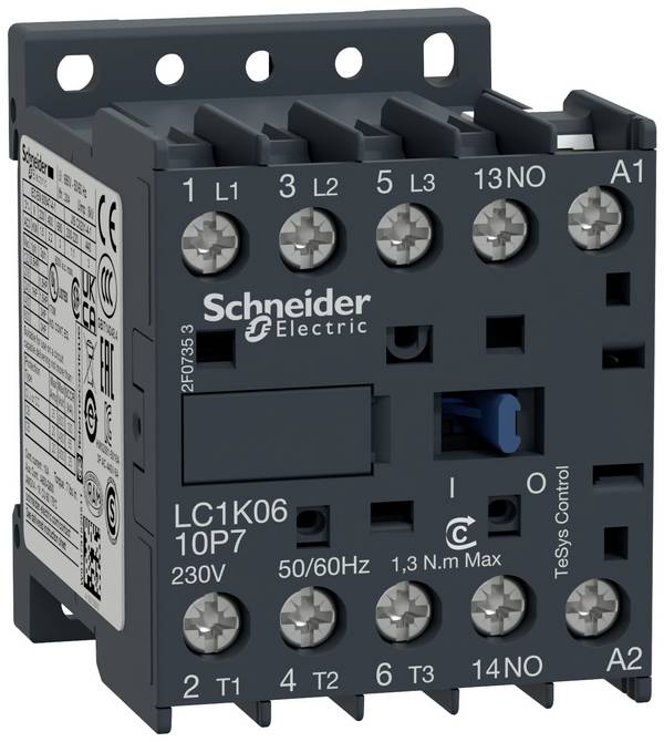 Schneider Electric LC1K0610P7 Stycznik 1 NO 1 szt.