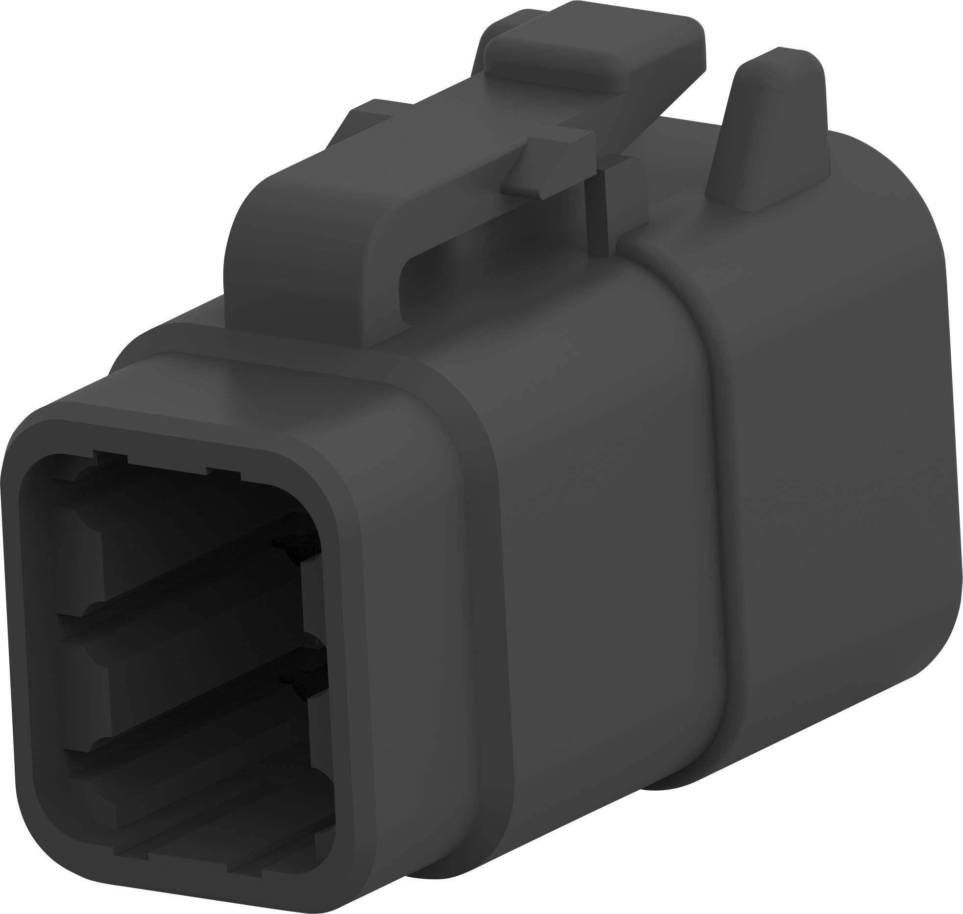 TE Connectivity DTM06-6S-EE04 Корпус гнізда для кабелю, контакти: 6, 1 шт.