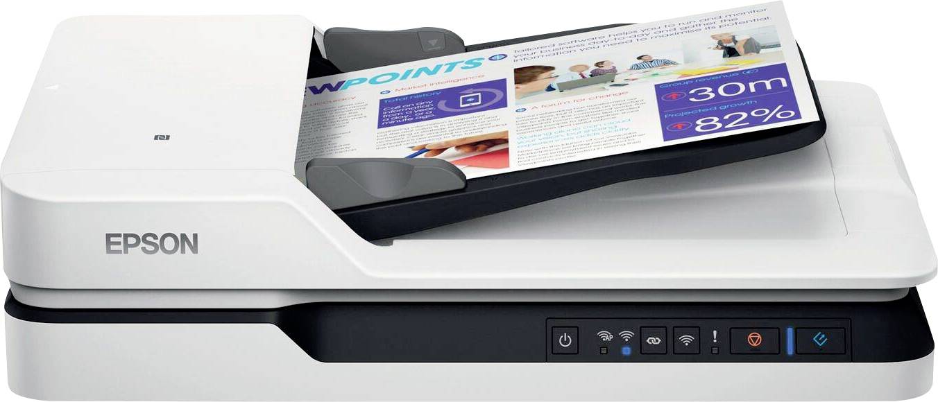 Dwustronny skaner dokumentów Epson WorkForce DS-1660W B11B244401 1 szt.-0
