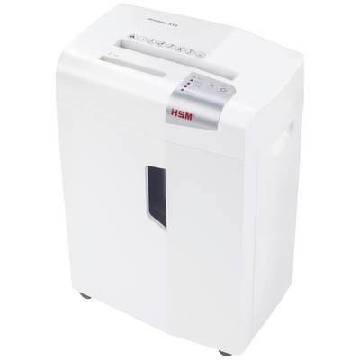 Biały niszczarka dokumentów z mechanizmem podawania papieru i przyciskami sterującymi na górnej powierzchni, przeznaczona do bezpiecznego niszczenia dokumentów.