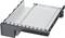 Puste metalowe obudowy dysku twardego z bocznymi szynami montażowymi, przeznaczone do instalacji w serwerach lub komputerach.