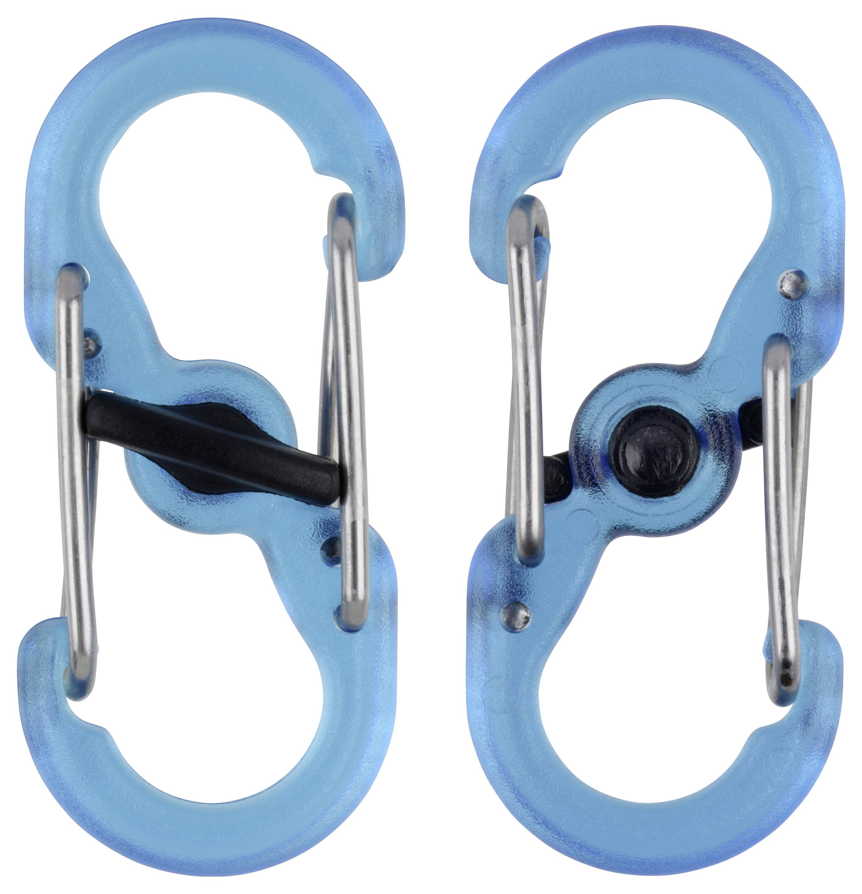 Карабін для ключів NITE Ize KLKP-01-R3 чорний, бірюзовий, помаранчевий, сірий, зелений 1 шт.