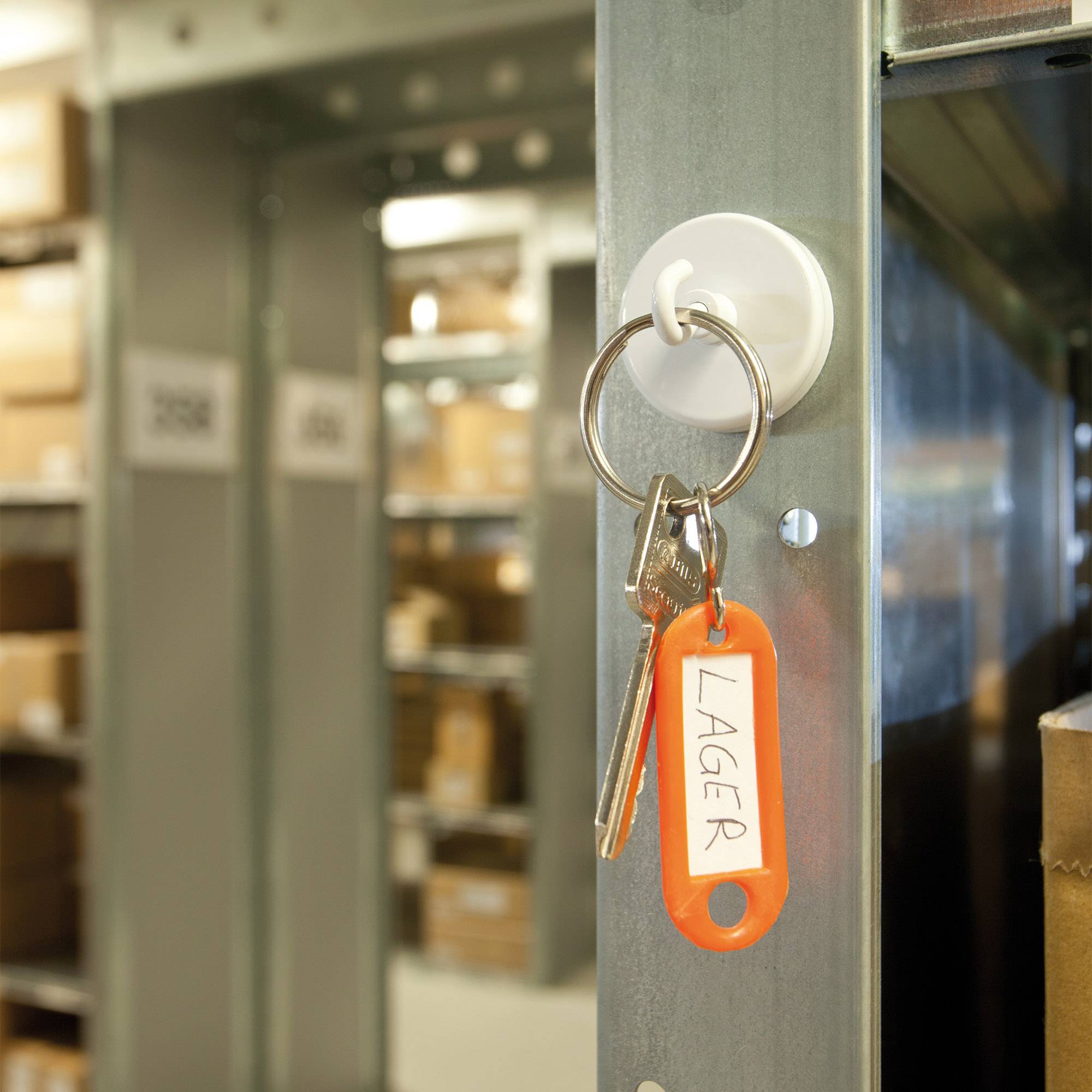 Гачок з магнітом magnetoplan magnetoplan® 47 мм 16 кг Феррит білий (Ø) 47 мм 1 шт.