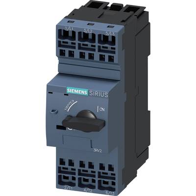 Wyłącznik zasilania Siemens 3RV2321-1EC20   Maksymalne napięcie przełączania: 690 V/AC (S x W x G) 45 x 119 x 97 mm  1 s