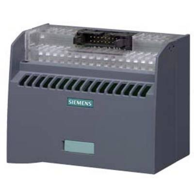 Szary sprzęt Siemensa z otworami wentylacyjnymi i gniazdem u góry, prawdopodobnie moduł elektroniczny lub urządzenie sterujące.