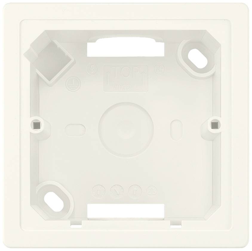 Електромонтажні аксесуари Siemens 2 x Корпус для накладного монтажу Корпус для накладного монтажу Дельта-білий 5TG2902 1 шт.