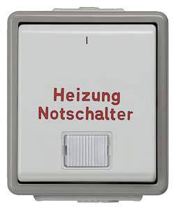 Электромонтажные принадлежности Siemens, выключатель для жалюзи Delta, серый, 5TA4741, 1 шт.