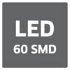 Napis „LED 60 SMD