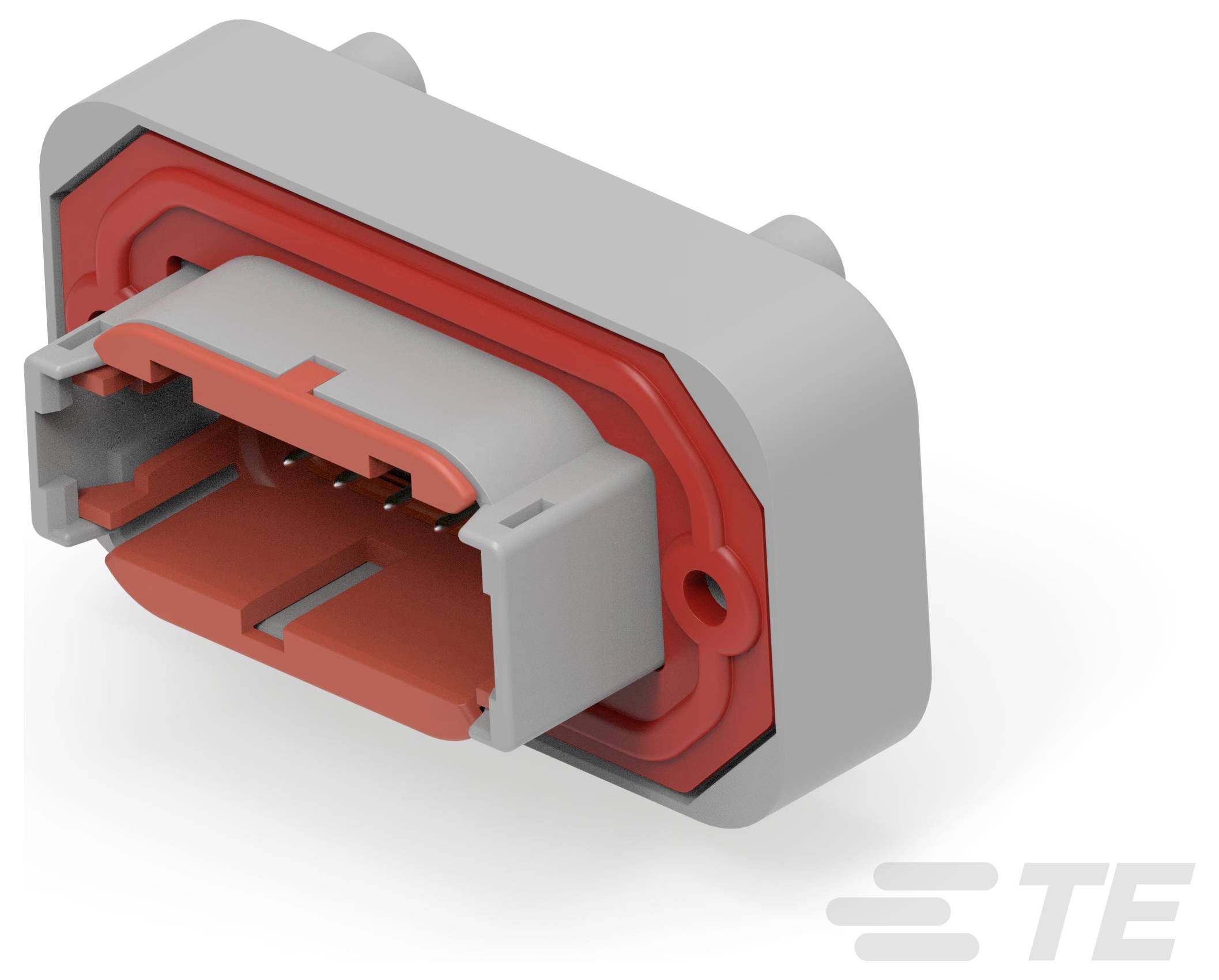 Корпус штекерного роз'єму TE Connectivity DTM13-12PD для кабелю, контактів: 12, 1 шт.
