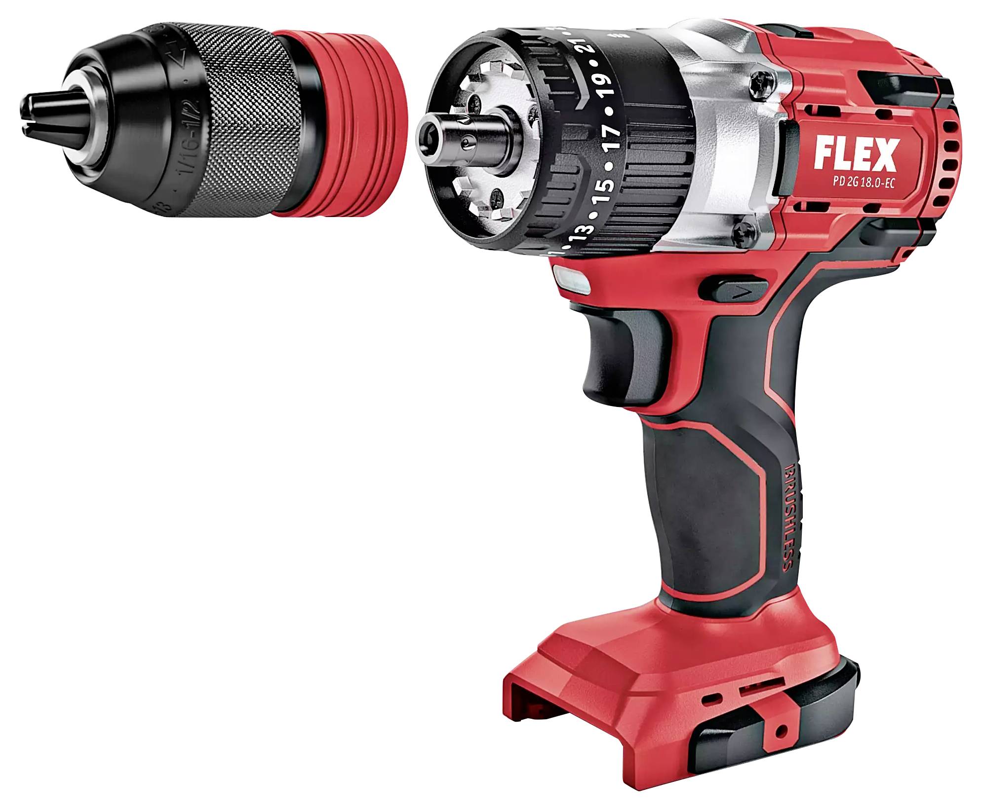 Акумуляторний ударний гайковерт Flex PD 2G 18.0 без акумулятора