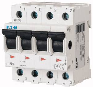 4 контакти 32 A 4 НЗ, 4 НО 240 В/змінного струму Eaton 276269