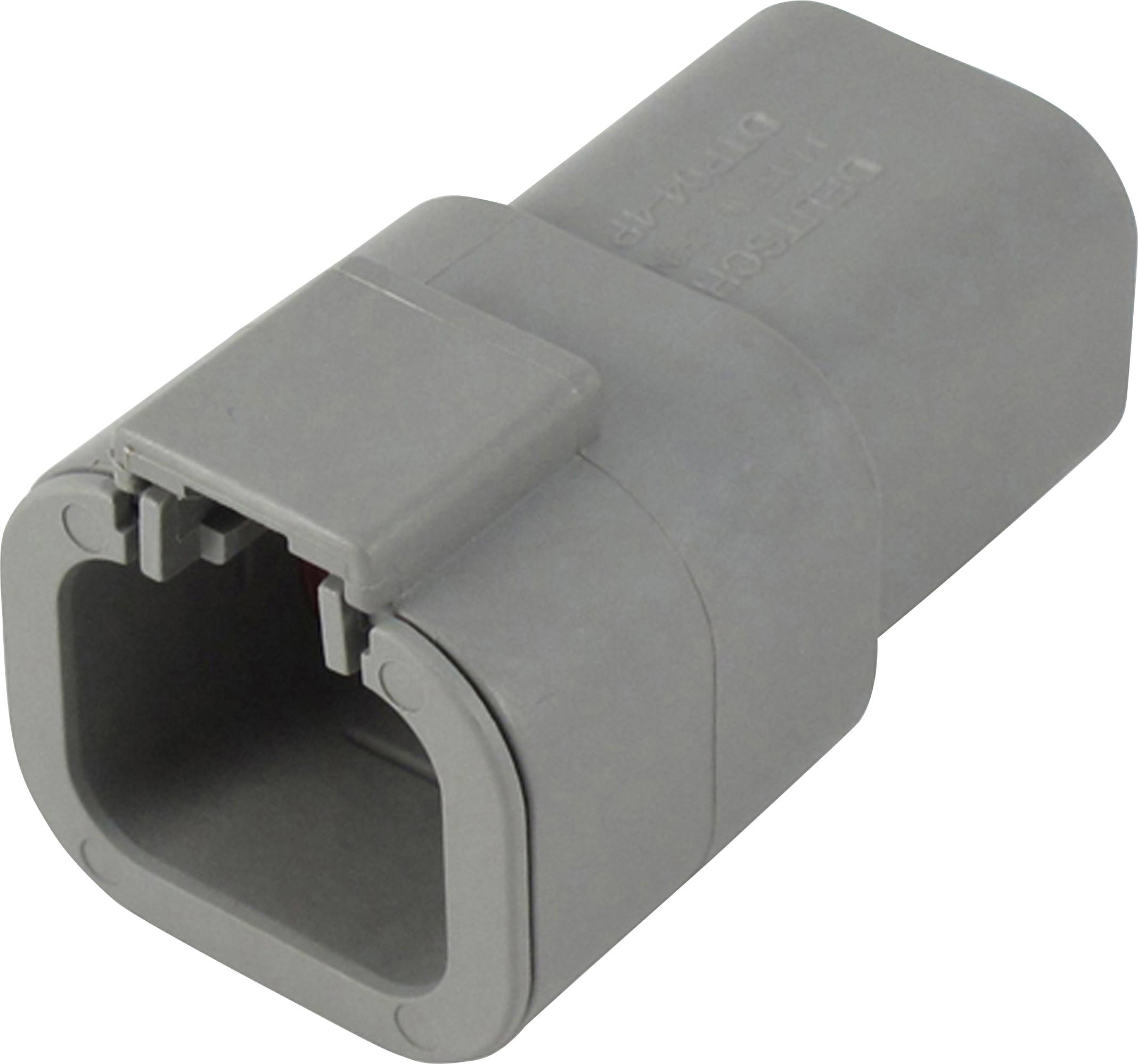 Корпус штекерного роз'єму TE Connectivity DTP04-4P-C015 для кабелю DTP Серія, контакти: 4, 1 шт.