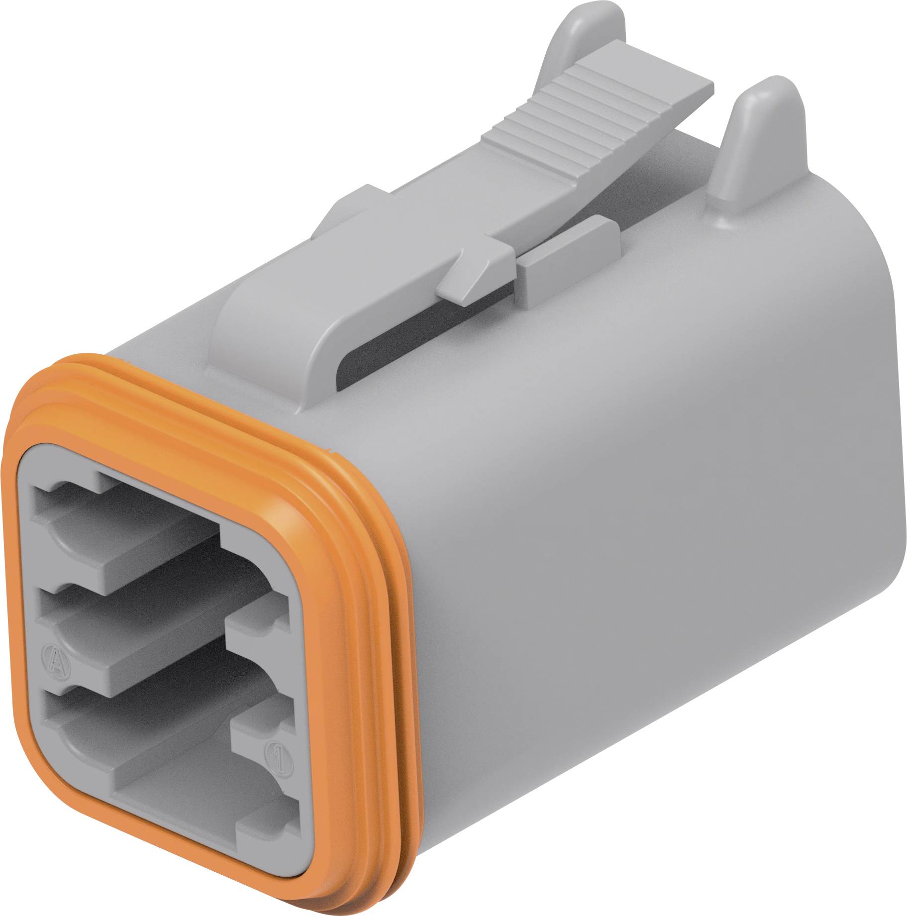 Корпус роз'єму TE Connectivity «мама» для кабелю DT Кількість контактів 6 DT06-6S-P004 1 шт.