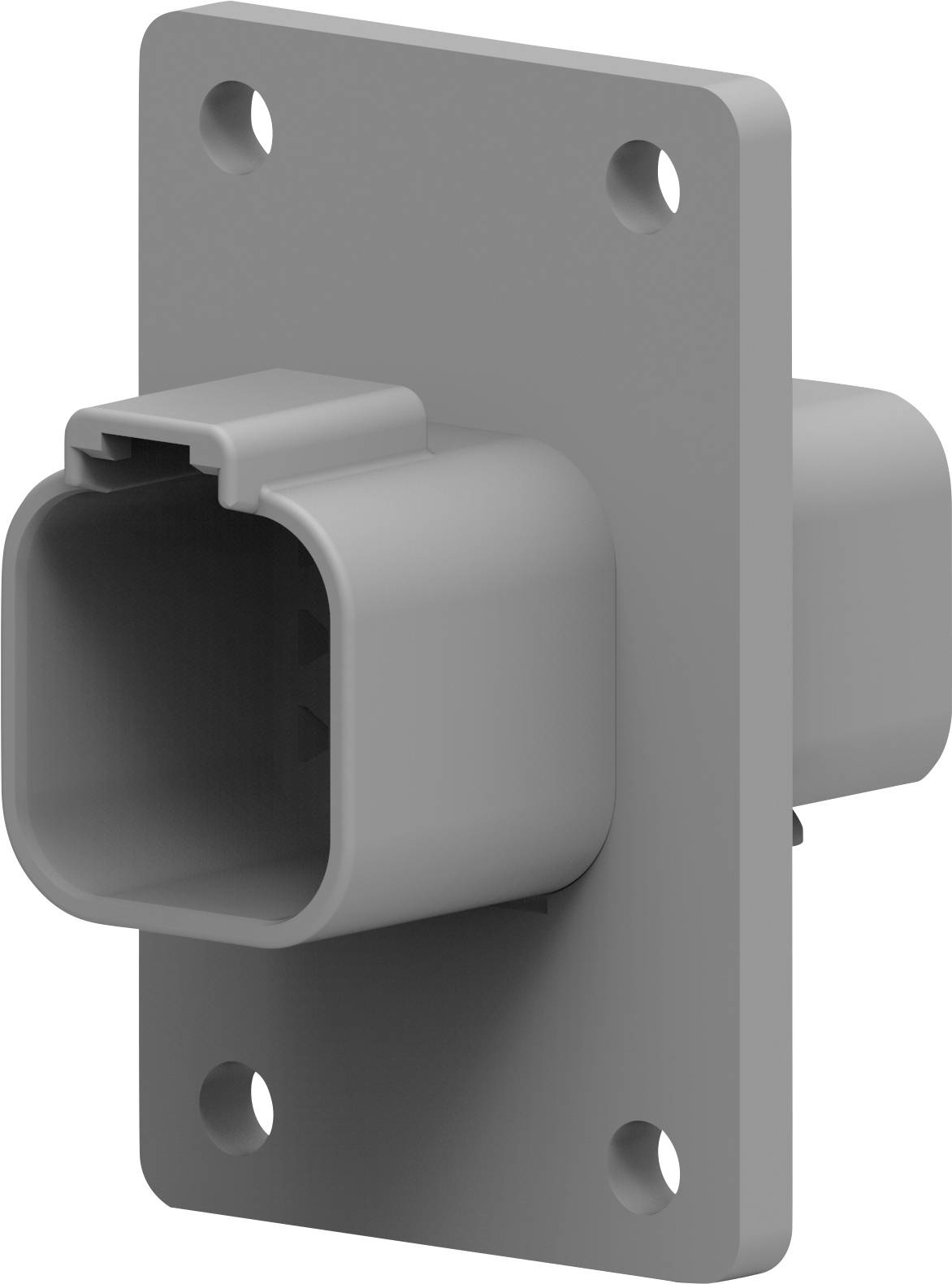 Корпус роз'єму TE Connectivity DT04-6P-L012 для друкованої плати, чоловічий, серія DT, контакти: 6, 1 шт.