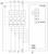 Schemat wyłącznika ochronnego z oznaczeniami: L, S, I, N, G-ALARM. Widoczne liczne zaciski przyłączeniowe, przełączniki i bezpieczniki.