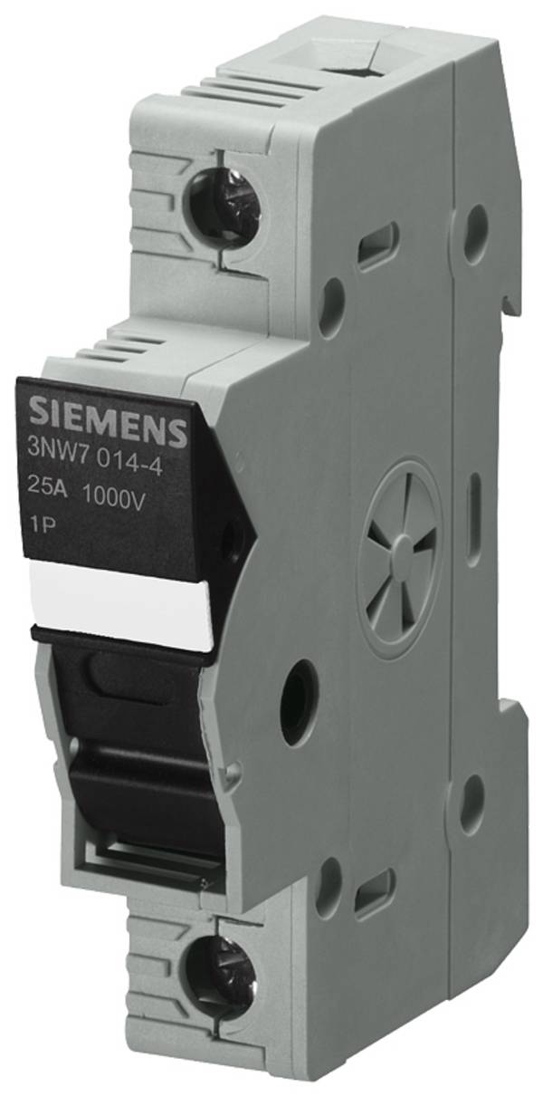 Uchwyt cylindryczny bezpiecznika Siemens 3NW7014-4, 1000 V/DC, 30 A, 12 szt.