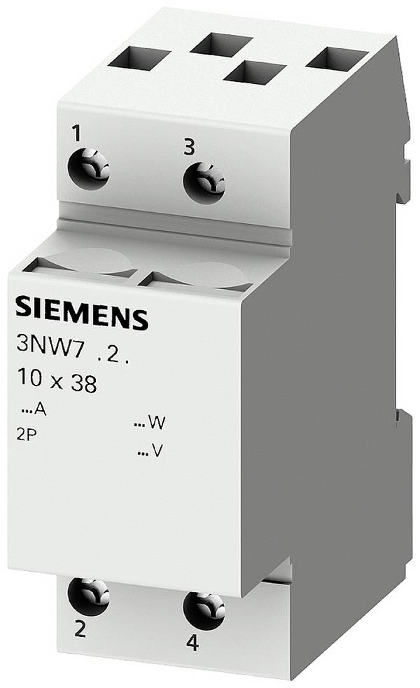<br>  Siemens<br>  3NW7323<br>  3NW7323<br>  Uchwyt cylindryczny bezpiecznika<br>  ze wskaźnikiem stanu<br>  <br>  20 A<br>  400 V/AC<br>  1 szt.<br>  <br>