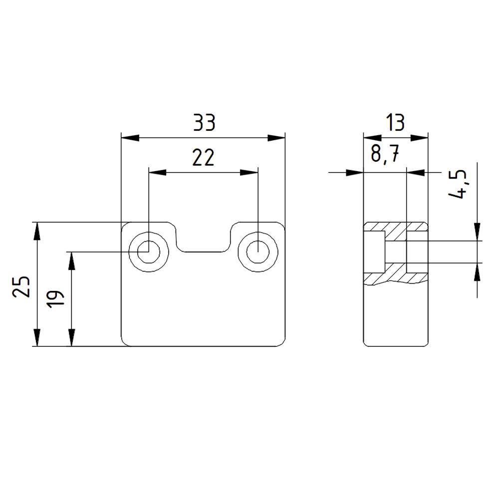 Магнитный переключатель Siemens 3SE6704-3BA 3SE67043BA (Д x Ш x В) 33 x 25 x 13 мм