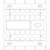Rysunek komponentu elektrycznego z wieloma prostokątnymi i okrągłymi punktami przyłączeniowymi, oznaczonymi napisami 'NO' oraz numerami '.3' i '.4'.