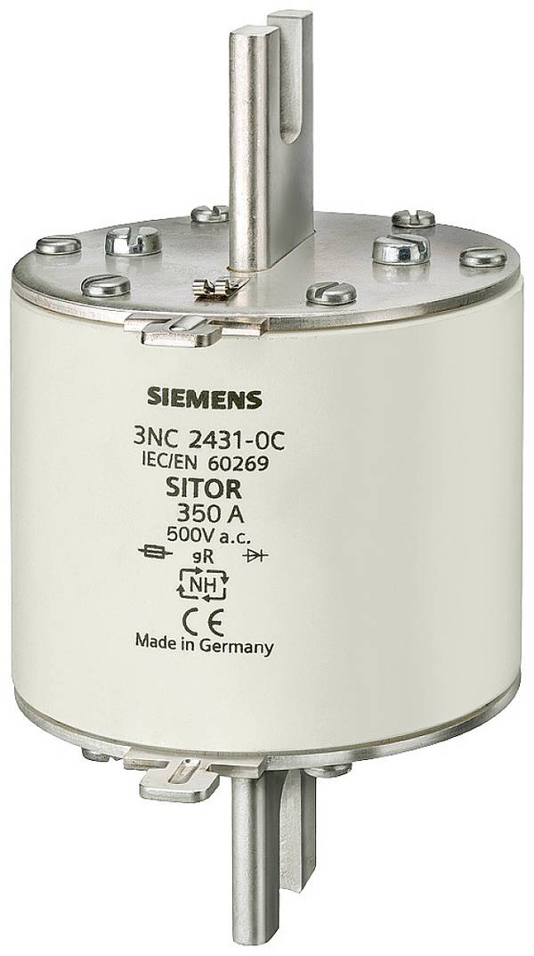 Siemens 3NC84340C Bezpiecznik użytkowy Kompatybilne bezpieczniki o rozmiarze 000 - 4 Rozmiar bezpiecznika = 3 500 A 690 V 3 szt.